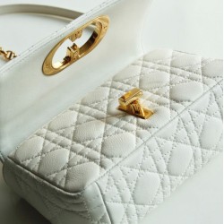 Replica Christian Dior Dior Caro Bag White