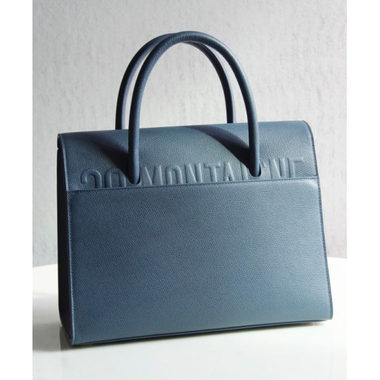 Fake Christian Dior Large St Honore Tote Blue Replica