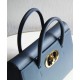 Fake Christian Dior Large St Honore Tote Blue Replica