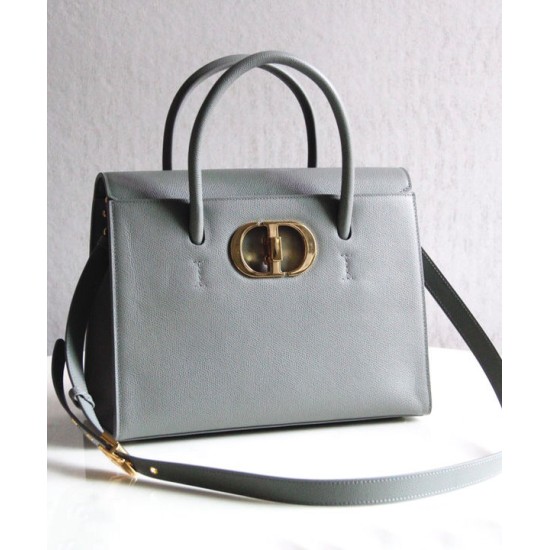Replica Christian Dior Large St Honore Tote Gray