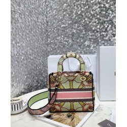 Replica Christian Dior Lady D-Lite Bag Pink