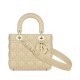 Fake Christian Dior Lady Dior My Abcdior Bag Apricot Replica