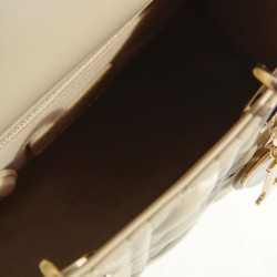 Fake Christian Dior Lady Dior My Abcdior Bag Apricot Replica