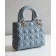 Fake Christian Dior Lady Dior My Abcdior Bag Light Blue Replica