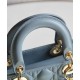 Fake Christian Dior Lady Dior My Abcdior Bag Light Blue Replica