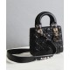 Fake Christian Dior Lady Dior My Abcdior Bag Black Replica
