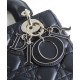 Fake Christian Dior Lady Dior My Abcdior Bag Black Replica