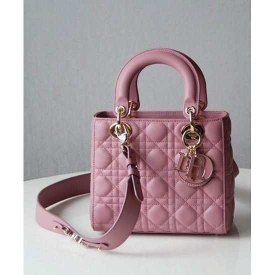 Fake Christian Dior Lady Dior My Abcdior Bag Pink Replica