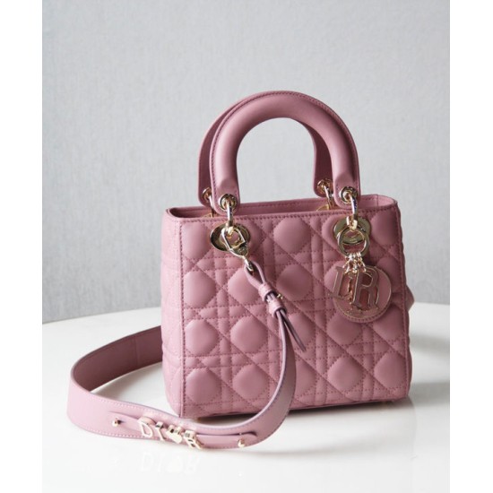 Fake Christian Dior Lady Dior My Abcdior Bag Pink Replica