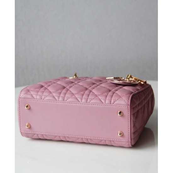 Fake Christian Dior Lady Dior My Abcdior Bag Pink Replica