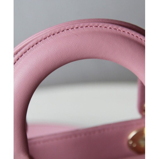 Fake Christian Dior Lady Dior My Abcdior Bag Pink Replica