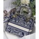 Replica Christian Dior Medium Lady D-Lite Bag Dark Blue