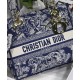 Replica Christian Dior Medium Lady D-Lite Bag Dark Blue