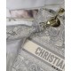 Replica Christian Dior Medium Lady D-Lite Bag Gray