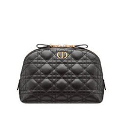 Replica Christian Dior Caro Cosmetic Bag Black