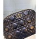 Replica Christian Dior Caro Cosmetic Bag Black