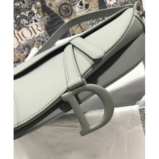Replica Christian Dior Saddle Ultra-Matte Bag Gray