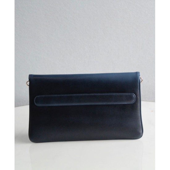 Fake Christian Dior Medium Diordouble Bag Blue Replica