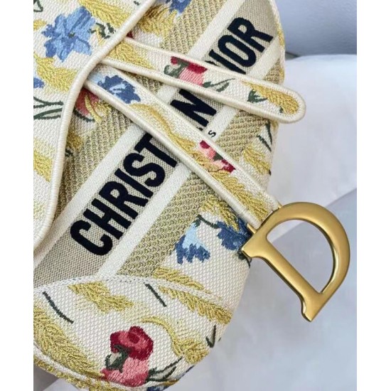 Replica Christian Dior Saddle Bag Yellow Fake Christian Dior Saddle Bag Yellow Replica