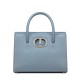 Fake Christian Dior Medium St Honore Tote Light Blue Replica