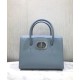 Fake Christian Dior Medium St Honore Tote Light Blue Replica