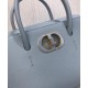 Fake Christian Dior Medium St Honore Tote Light Blue Replica