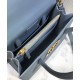 Fake Christian Dior Medium St Honore Tote Light Blue Replica