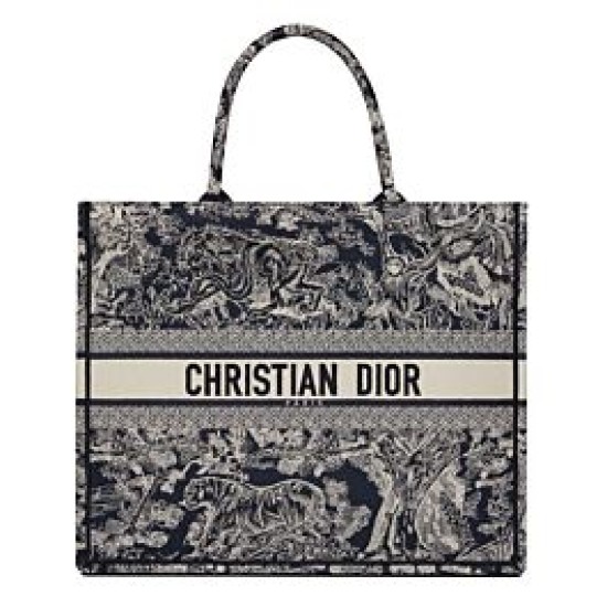 Replica Christian Dior Book Tote Black