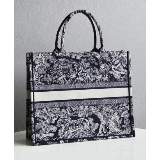 Replica Christian Dior Book Tote Black