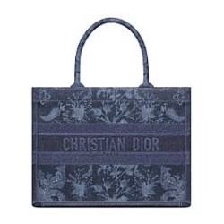 Replica Christian Dior Small Dior Book Tote Blue