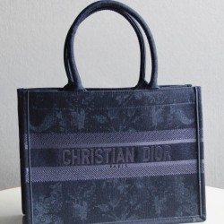 Replica Christian Dior Small Dior Book Tote Blue
