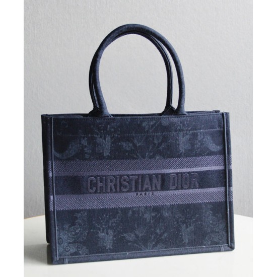 Replica Christian Dior Small Dior Book Tote Blue