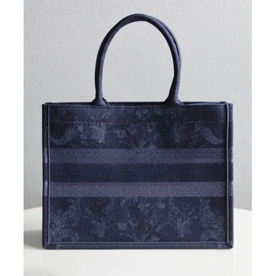 Replica Christian Dior Small Dior Book Tote Blue