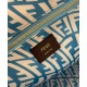 Replica Shopper Glazed Canvas Bag 8BH357 Blue