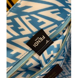 Replica Shopper Glazed Canvas Bag 8BH357 Blue