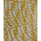 Fake Shopper Glazed Canvas Bag 8BH357 Yellow Replica