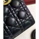 Replica Dior Lady Dior Medium Classic Tote Bag With Lambskin Black