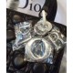 Fake Dior Lady Dior Medium Classic Tote Bag With Lambskin Black Replica
