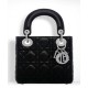 Replica Dior Lady Dior Mini Classic Tote Bag With Lambskin Black