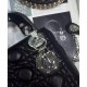 Replica Dior Lady Dior Classic Tote Bag With Lambskin Black