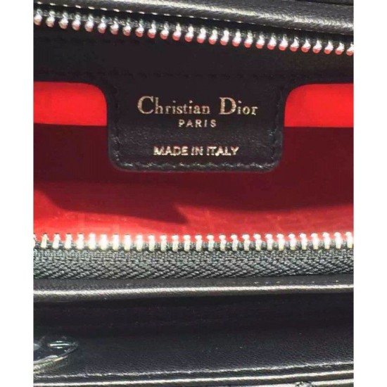 Fake Dior Lady Dior Large Classic Tote Bag With Lambskin Black Replica Replica Dior Lady Dior Large Classic Tote Bag With Lambskin Black