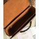 Replica Dior Diorevolution Flap Bag With Slot Handclasp M8000 Coffee