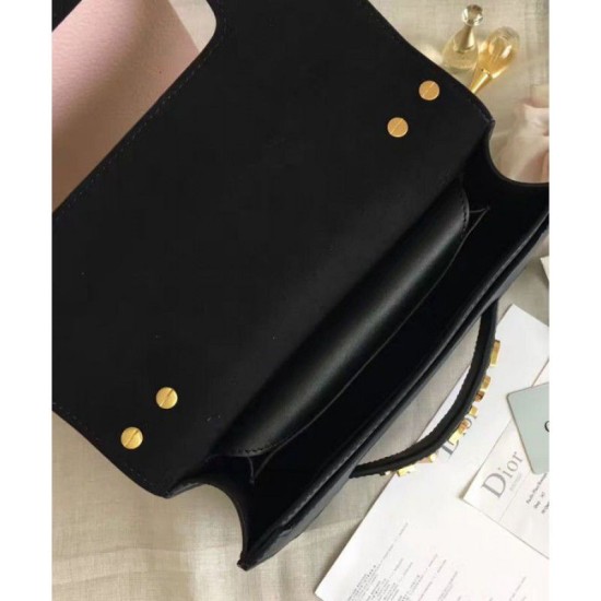 Replica Dior J'ADIOR Flap Bag With Chain In Calfskin M9000 Black