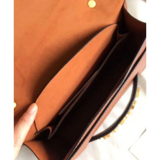 Replica Dior J'ADIOR Flap Bag With Chain In Calfskin M9000 Coffee