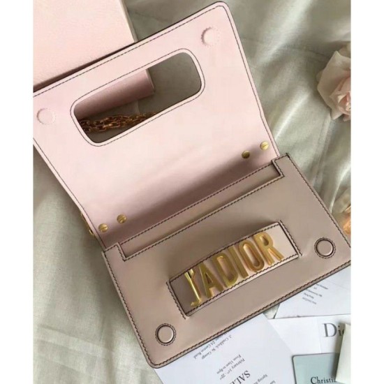 Replica Dior J'ADIOR Flap Bag With Chain In Calfskin M9000 Pink