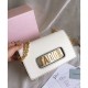 Fake Dior J'ADIOR Flap Bag With Chain In Calfskin M9000 White Replica