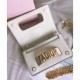 Fake Dior J'ADIOR Flap Bag With Chain In Calfskin M9000 White Replica