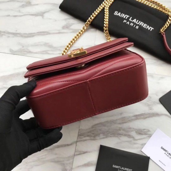 Replica YSLSaint Laurent Sulpice Matelasse Bag Red