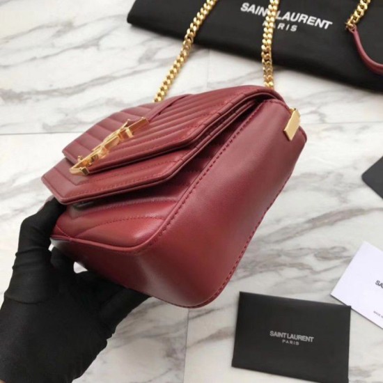 Replica YSLSaint Laurent Sulpice Matelasse Bag Red