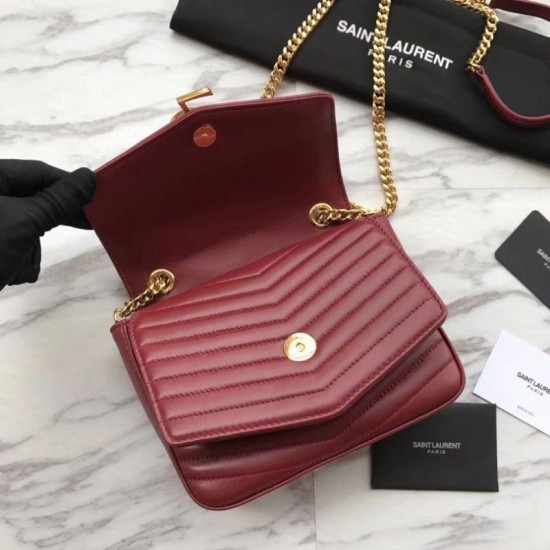 Replica YSLSaint Laurent Sulpice Matelasse Bag Red